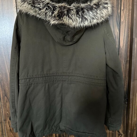 BCBGeneration Olive Utility/Cargo Jacket/Coat, L - Picture 3 of 12